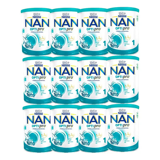 Nestlé Nan Optipro 1 Vorzugsmilch, 12X800 g
