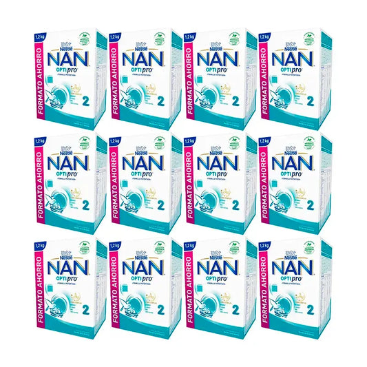 Nestlé Nan Optipro 2 Formel-Milch, 12X1200g