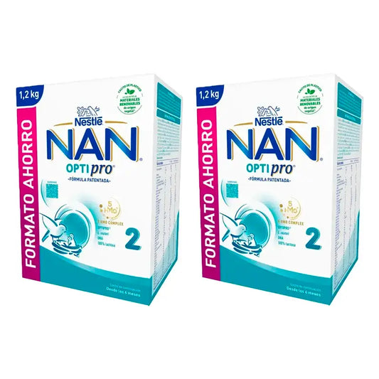 Nestlé Nan Optipro 2 Formel, 2X1200g