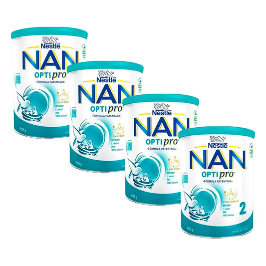 Nestlé Nan Optipro 2 Folgemilch, Packung 4X800g