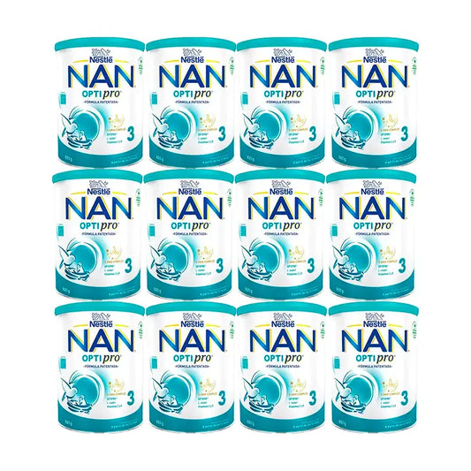 Nestlé Nan Optipro 3 Aufwuchsmilch, 12X800g