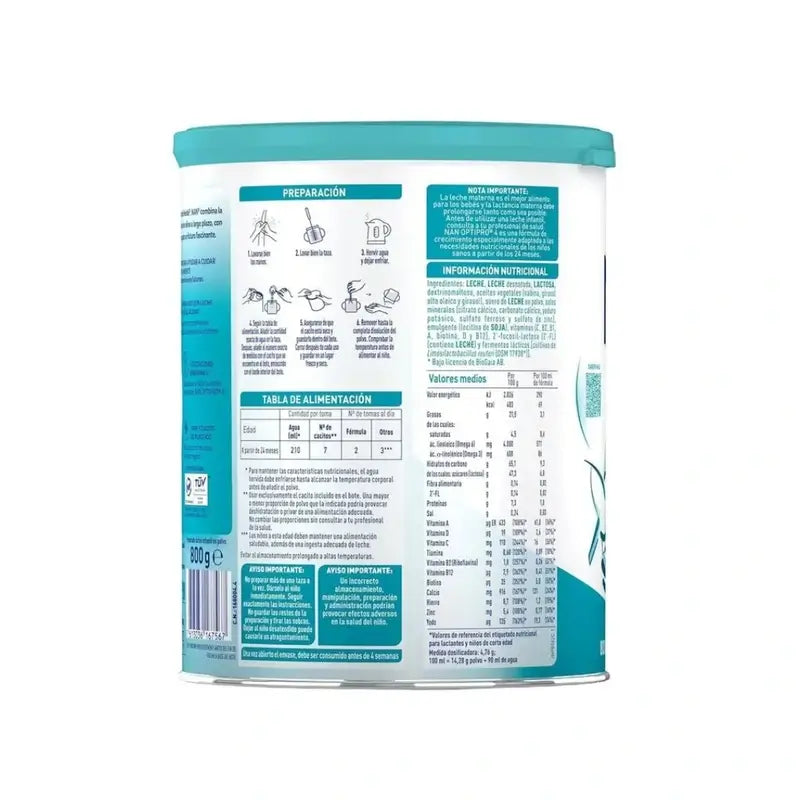 Nestlé Nan Optipro 3 Aufwuchsmilch, 3x800 g