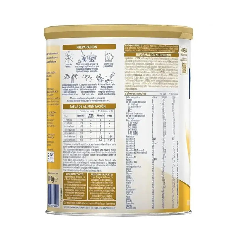 Nestle Nan Supreme Pro 1 Starter-Milch, 3x800 gr Packung