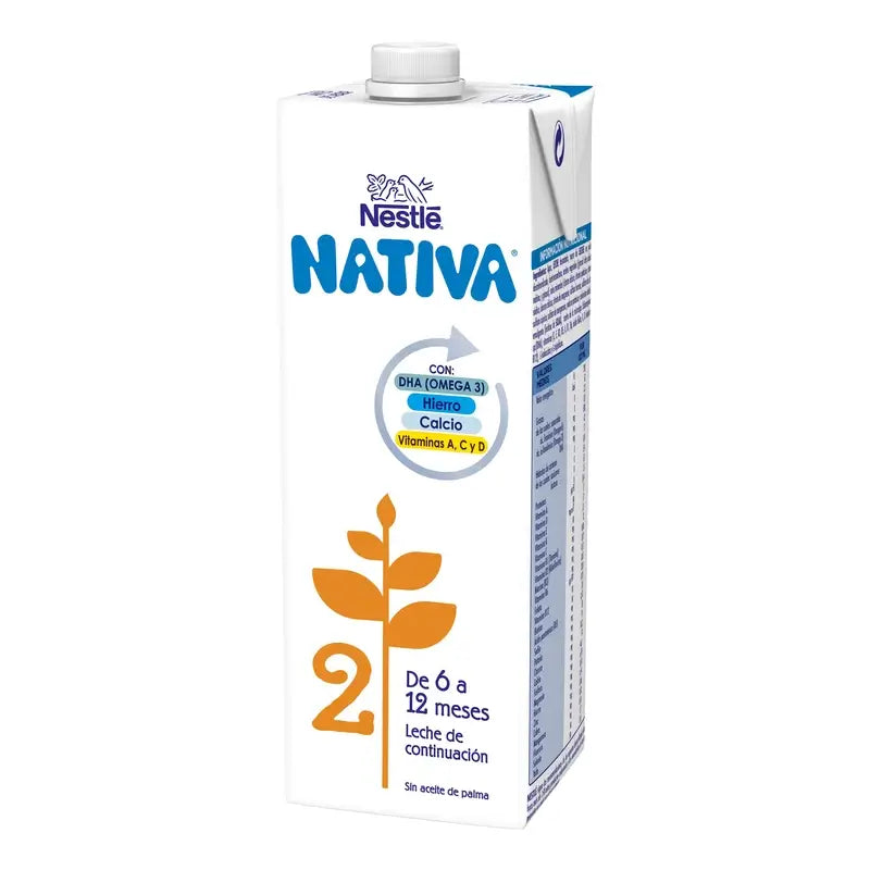 Nestlé Nativa 2 Flüssigkeit, 1L