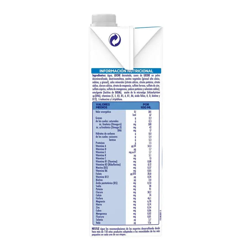 Nestlé Nativa 2 Flüssigkeit, 1L