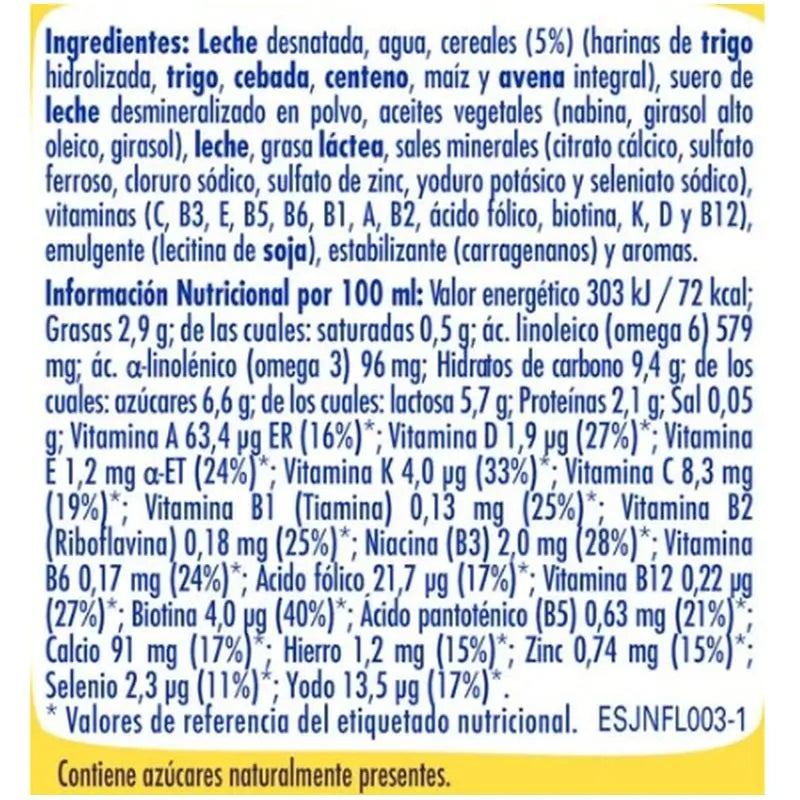 Nestlé Nativa Wachstum 3 Cerealien, 3X180 ml