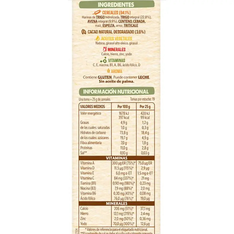Nestlé 6er-Pack 6 Breie 8 Cerealien mit Kakao , 475g