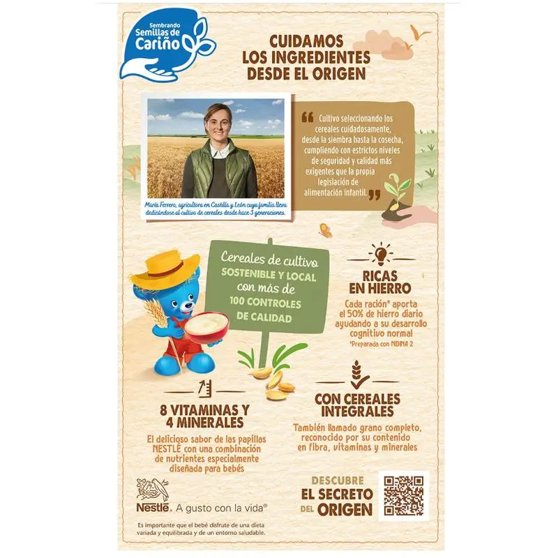 Nestlé 6er-Pack 6 Porridges 8 Cerealien mit Maria Keks, 475g