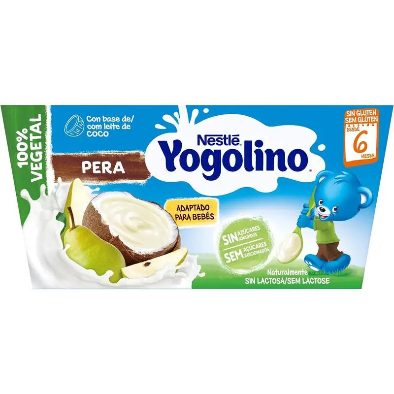 6er-Pack Yogolino Kokosnuss-Birne , 4x90g