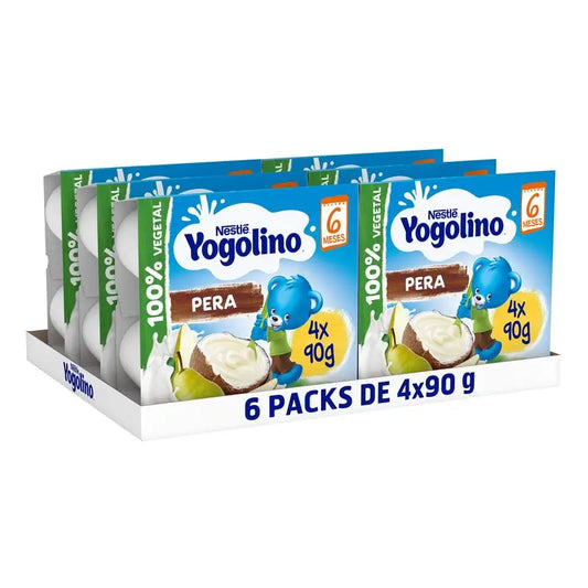 6er-Pack Yogolino Kokosnuss-Birne , 4x90g