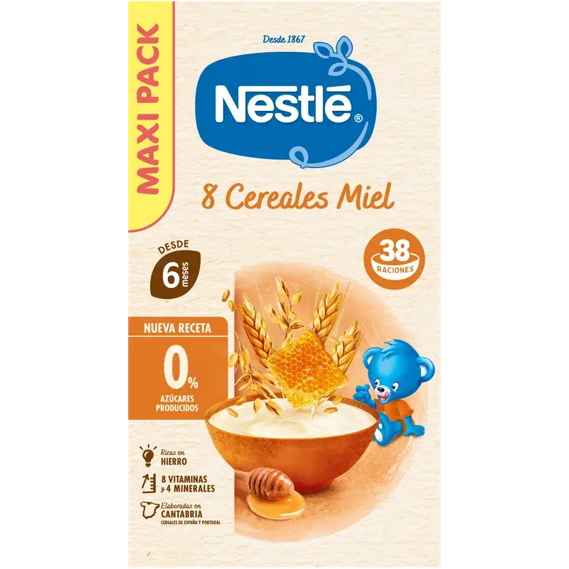 Nestlé 8-Korn-Brei mit Honig, 570 g