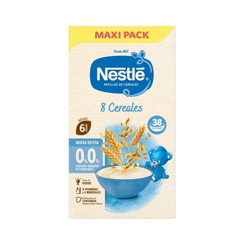 Nestlé 8-Korn-Brei 0 %, 570 g