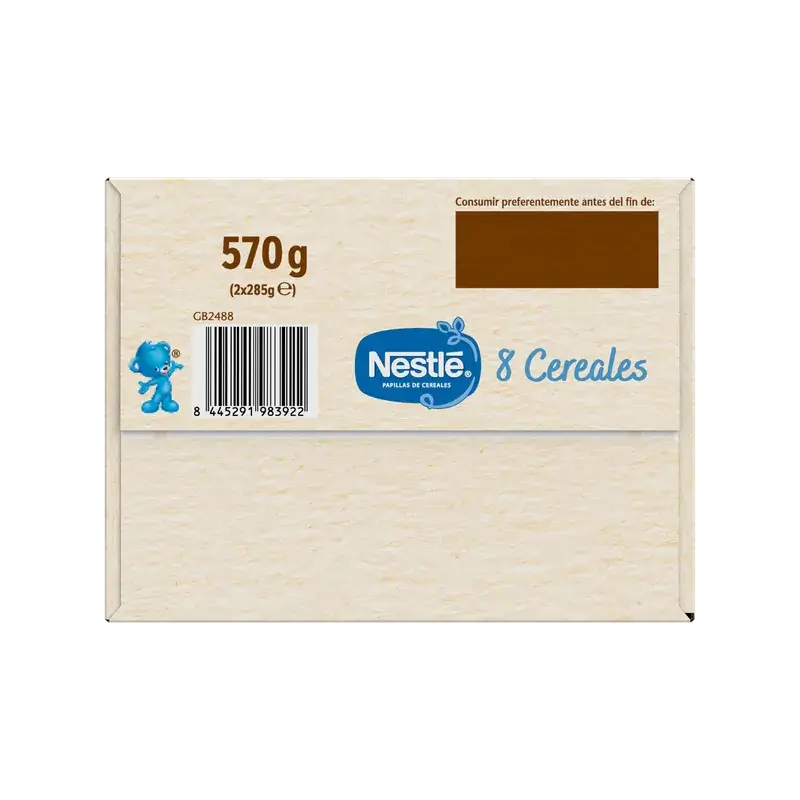 Nestlé 8-Korn-Brei 0 %, 570 g