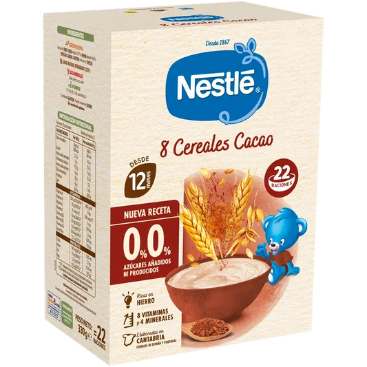 Nestlé 8-Korn-Brei 0 % Kakao, 330 g