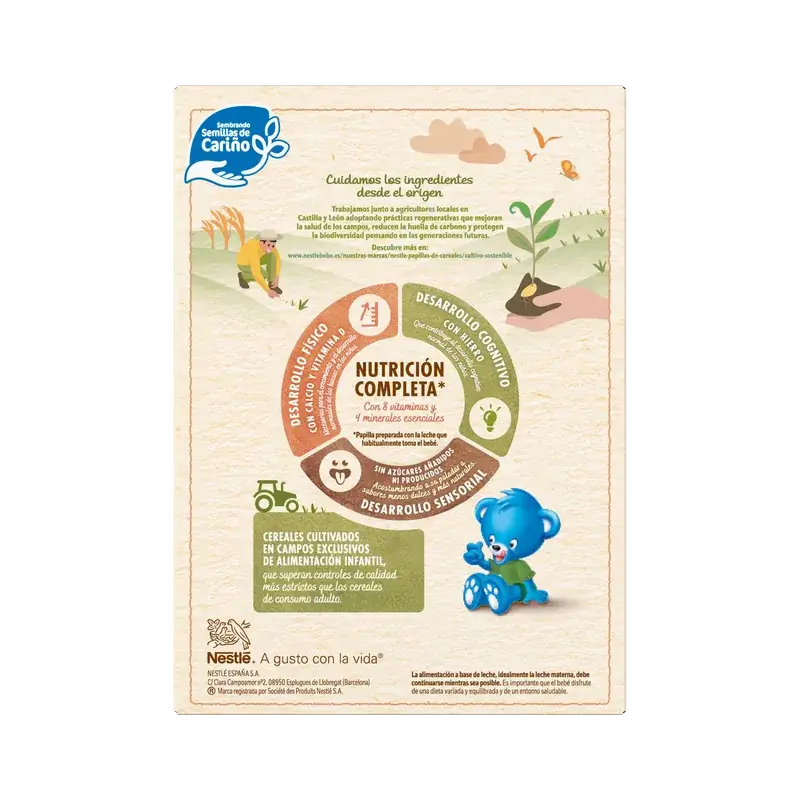 Nestlé Getreidebrei mit 8 Getreidesorten, 0 % Obst, 330 g