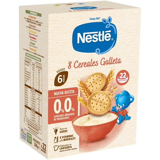 Nestlé 8-Korn-Brei 0 % Keks, 330 g