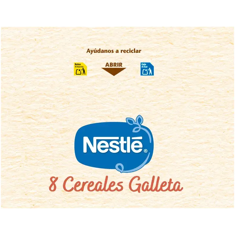 Nestlé 8-Korn-Breie 0 % Keks, 570 g