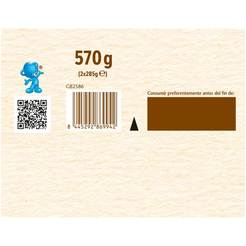 Nestlé 8-Korn-Breie 0 % Keks, 570 g
