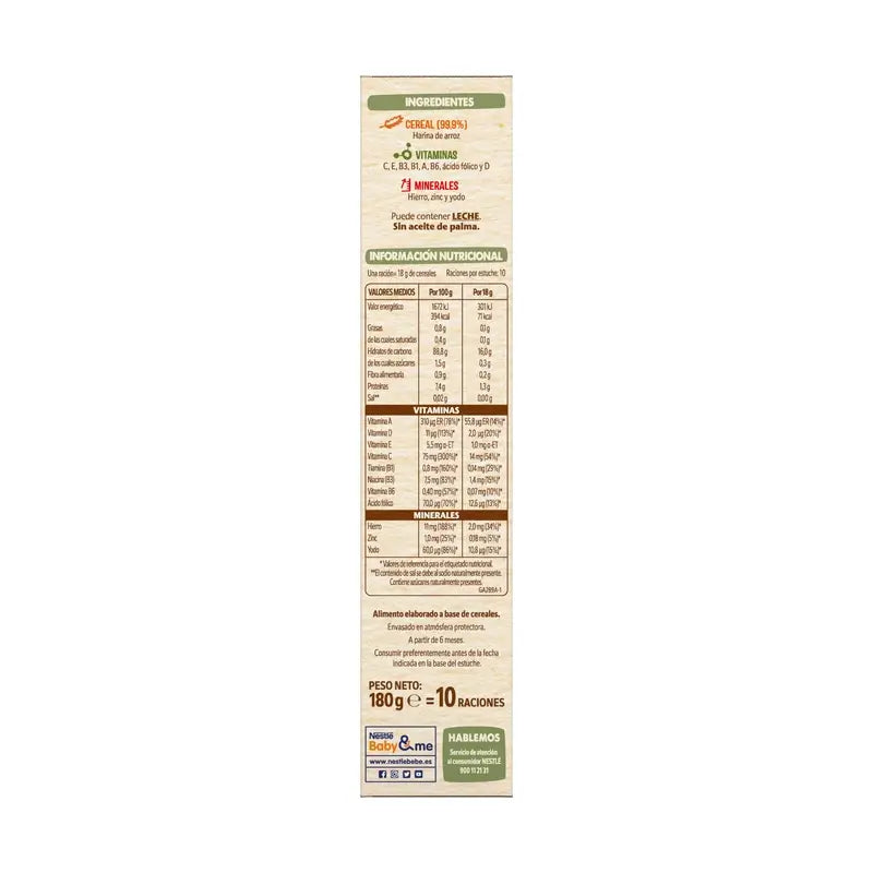 Nestlé Papilla Glutenfreier Mais & Reis, 180 g