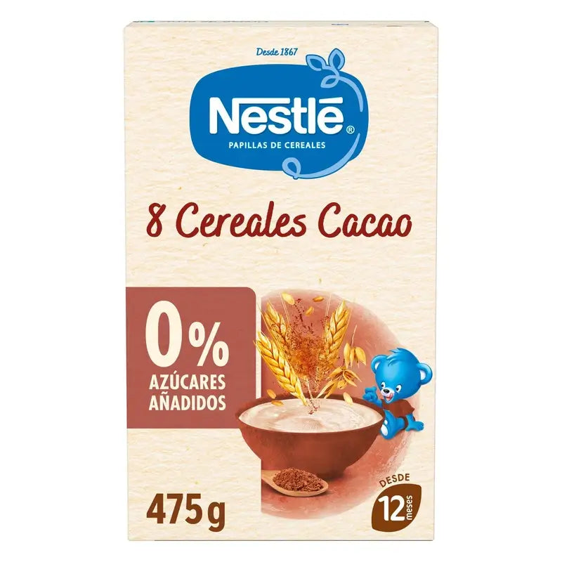 Nestlé Babynahrung 8 Müsli mit Kakao, 475g