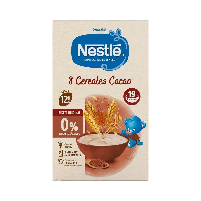 Nestlé Babynahrung 8 Müsli mit Kakao, 475g