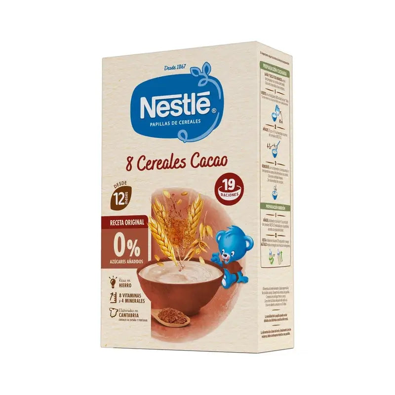 Nestlé Babynahrung 8 Müsli mit Kakao, 475g