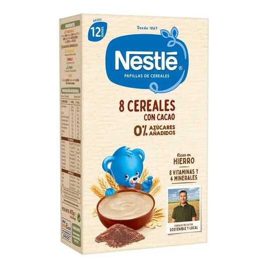 Nestlé Babynahrung 8 Müsli mit Kakao, 475g