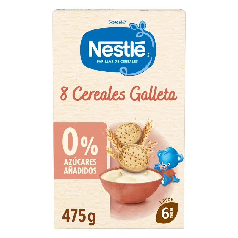 Nestlé Babynahrung 8 Müsli mit Maria Keks, 475g