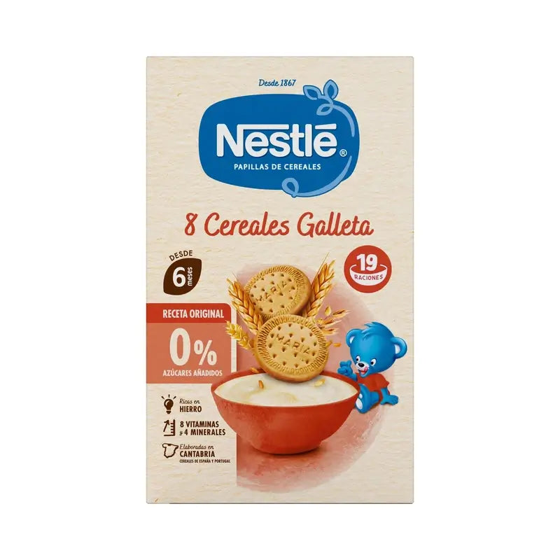 Nestlé Babynahrung 8 Müsli mit Maria Keks, 475g
