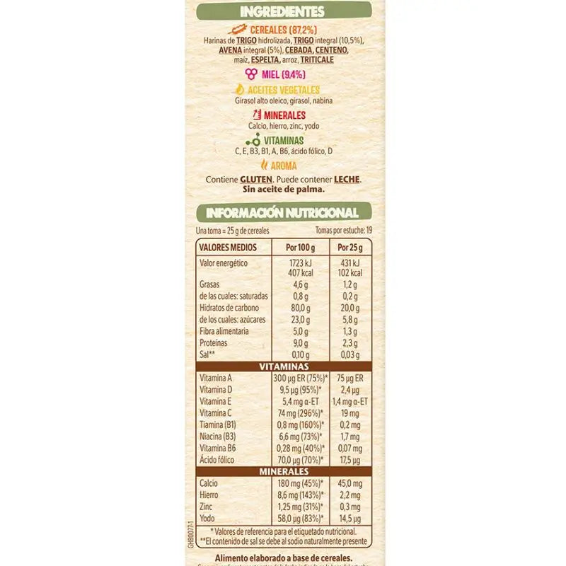 Nestlé Babynahrung 8 Müsli mit Honig , 475g