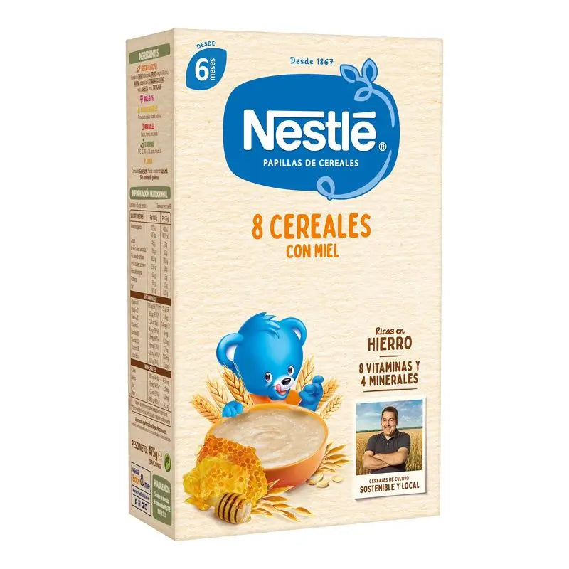 Nestlé Babynahrung 8 Müsli mit Honig , 475g