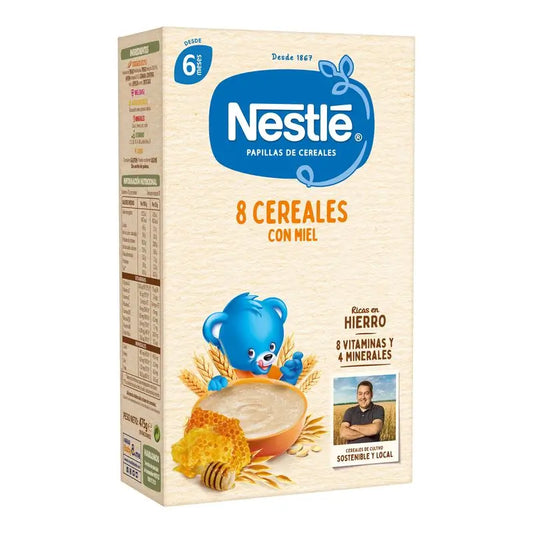 Nestlé Babynahrung 8 Müsli mit Honig , 475g