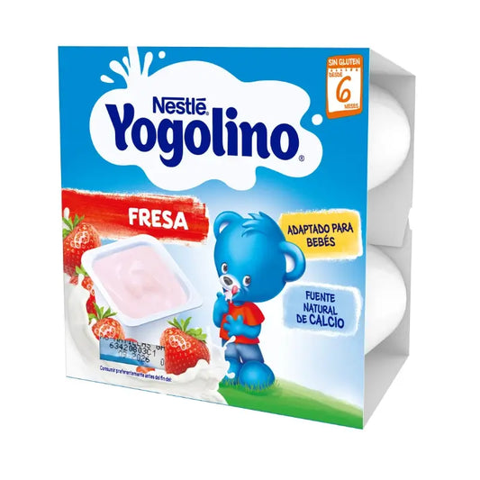 Nestlé Yogolino Erdbeere, 4X100 g