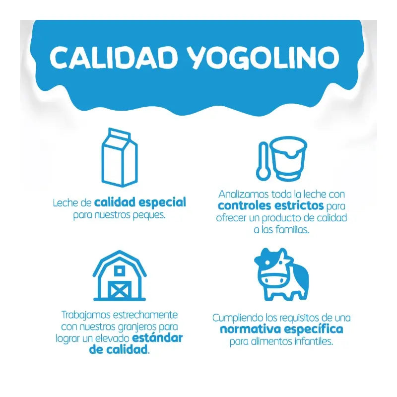 Nestlé Yogolino Erdbeere, 4X100 g