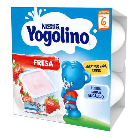 Nestlé Yogolino Erdbeere, 4X100 g
