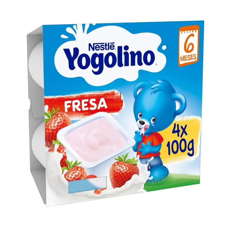 Nestlé Yogolino Erdbeere, 4X100 g