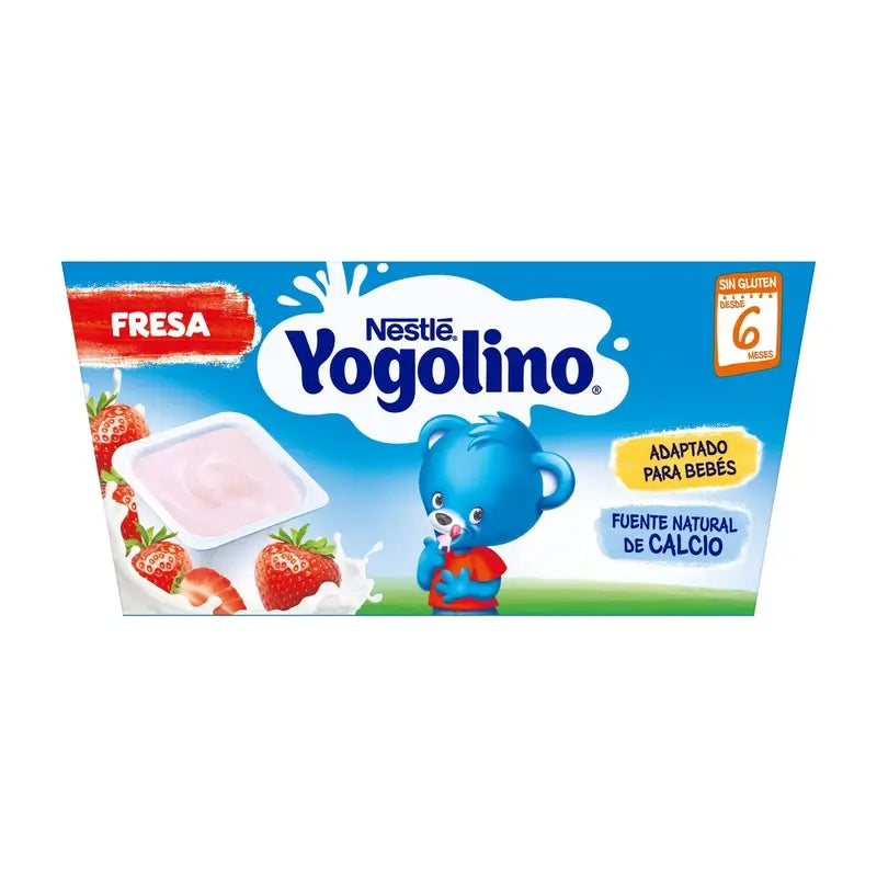 Nestlé Yogolino Erdbeere, 4X100 g