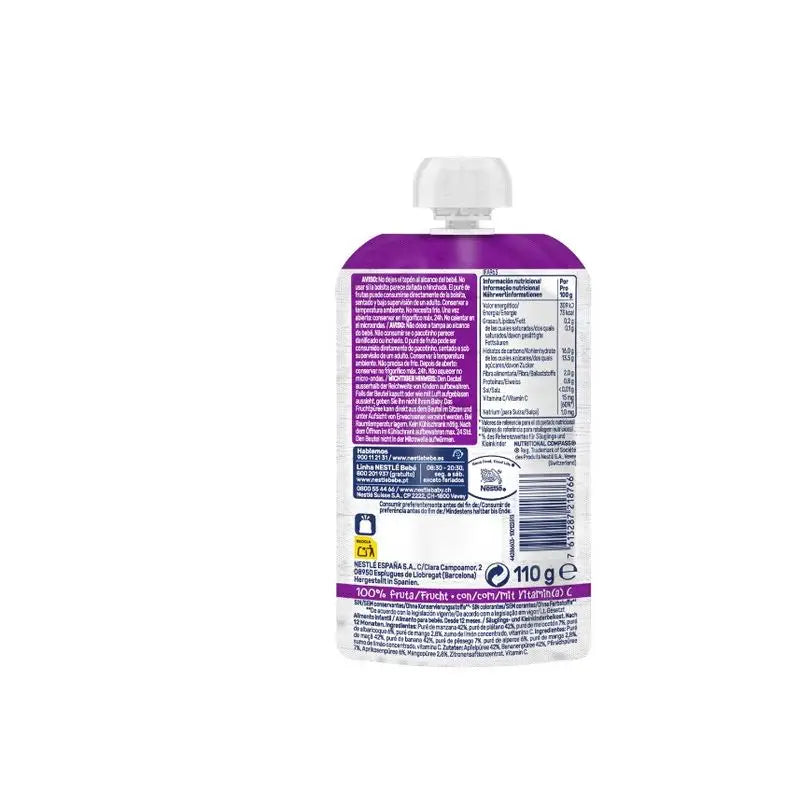 Nestlé Püree-Sachet Crazy Fruits, 100 g