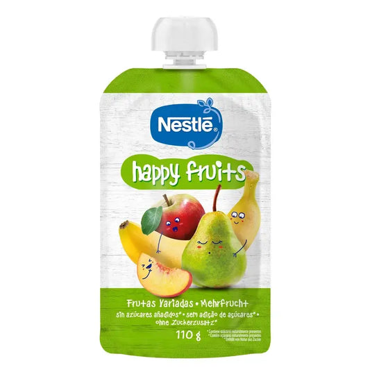Nestlé Püree Happy Fruits Sachet, 110 g