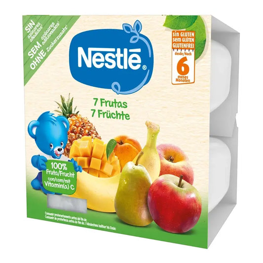 Nestlé Püree 7 Früchte Portion, 4X100g