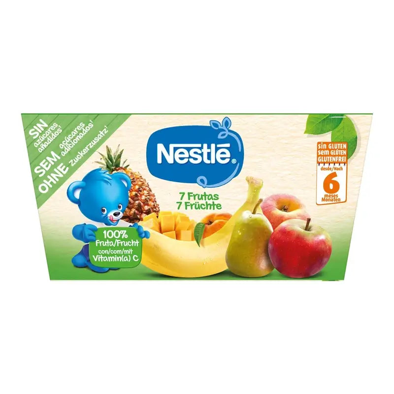 Nestlé Püree 7 Früchte Portion, 4X100g