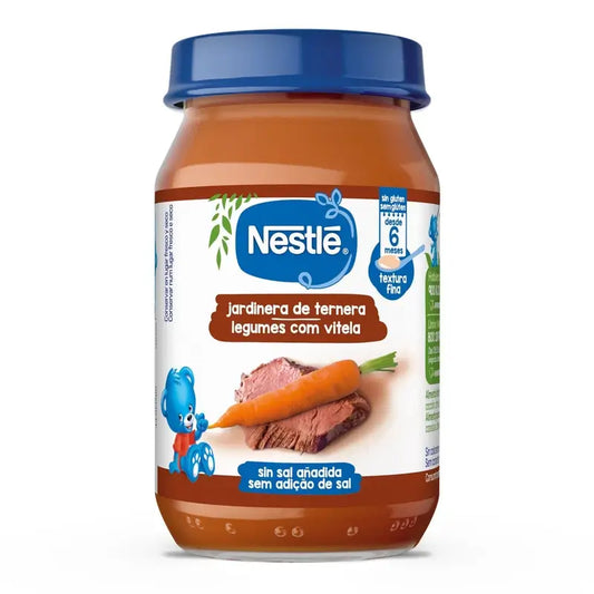 Nestlé Savoury Rindfleisch Savoury Garden Glas, 190g