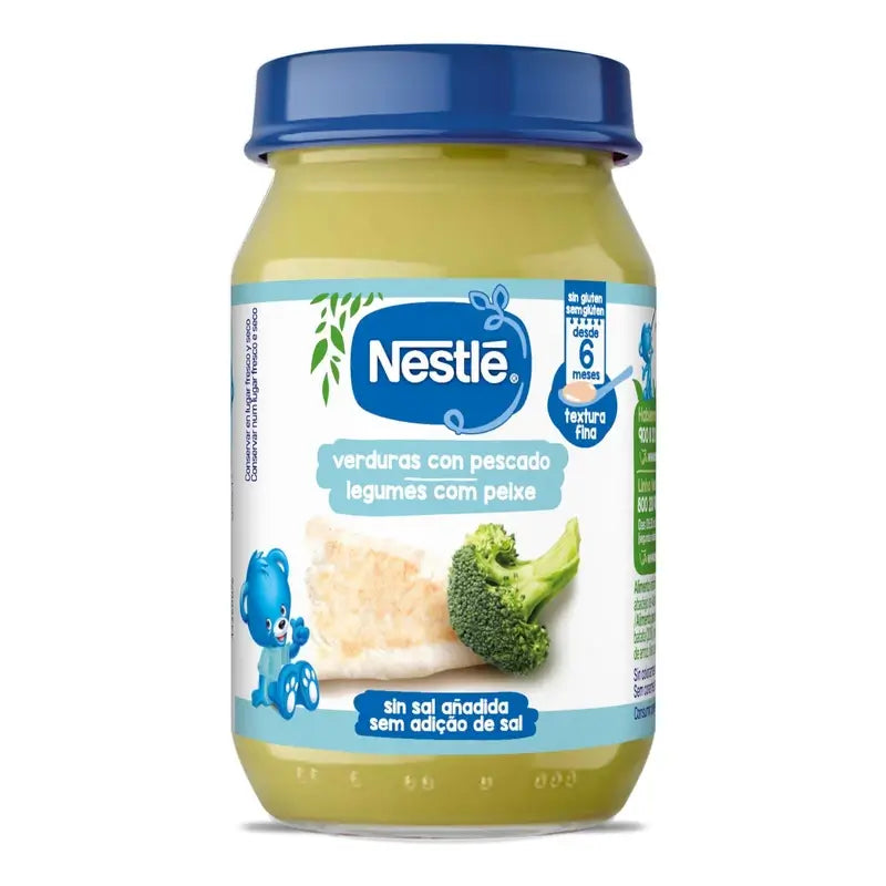 Nestlé Pikante Gemüse-Fischgläser , 190g