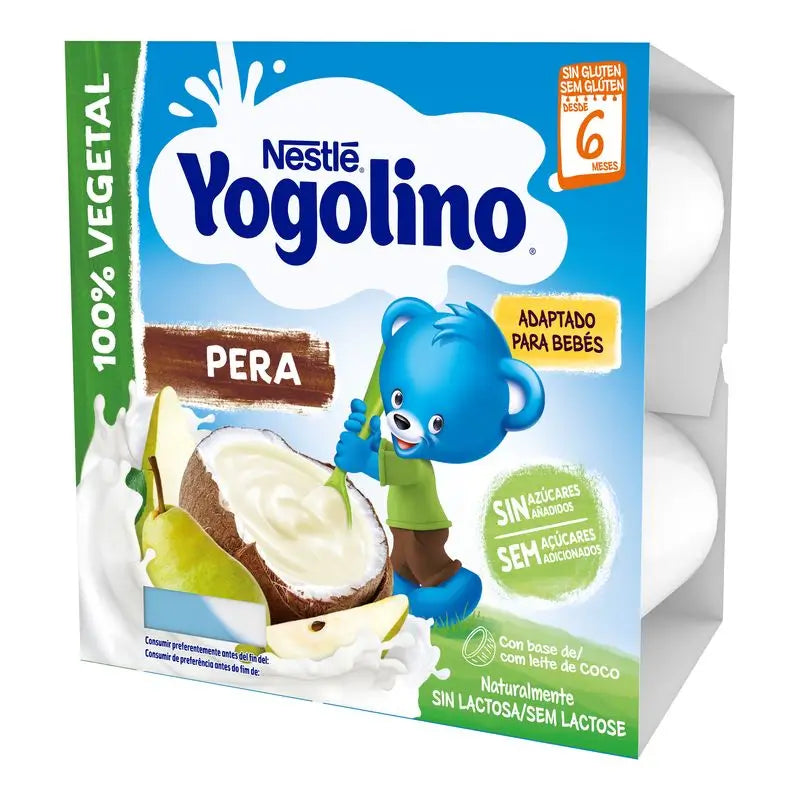 Yogolino Kokosnuss-Birne , 4x90g