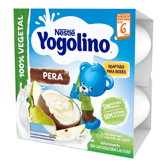 Yogolino Kokosnuss-Birne , 4x90g