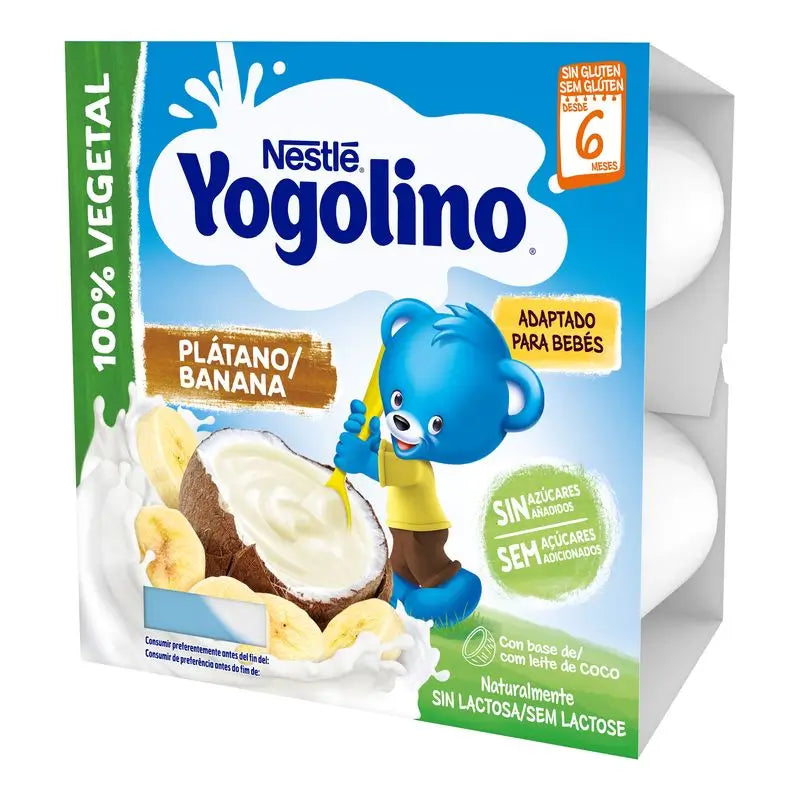 Yogolino Kokosnuss-Banane , 4x90g