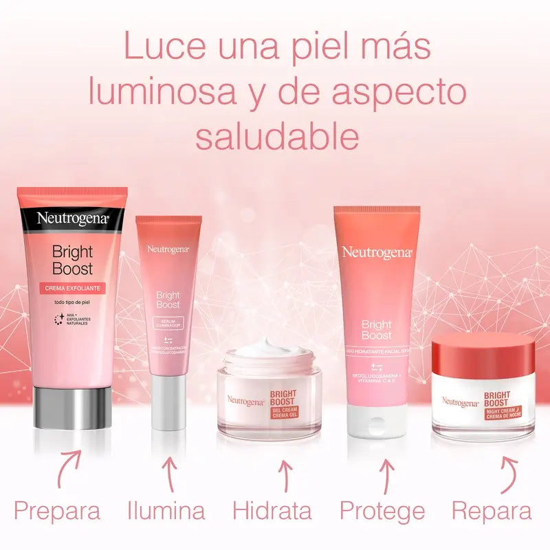 Neutrogena Bright Boost Anti-Aging feuchtigkeitsspendende Gesichtscreme, 2X50 Ml