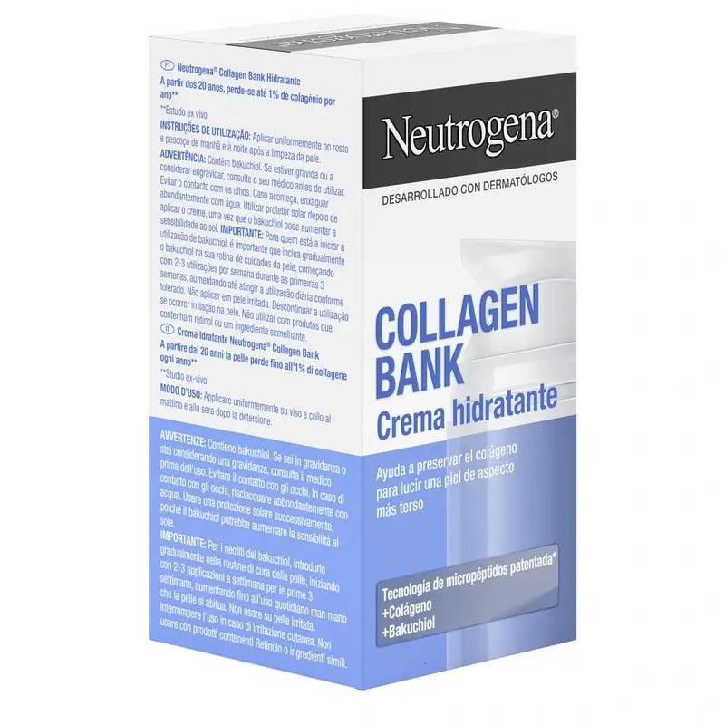Neutrogena Collagen Bank feuchtigkeitsspendende Gesichtscreme, 50 ml