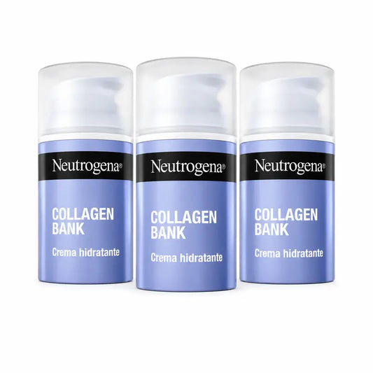 Neutrogena Collagen Bank Feuchtigkeitscreme für das Gesicht, 3er-Pack à 50 ml