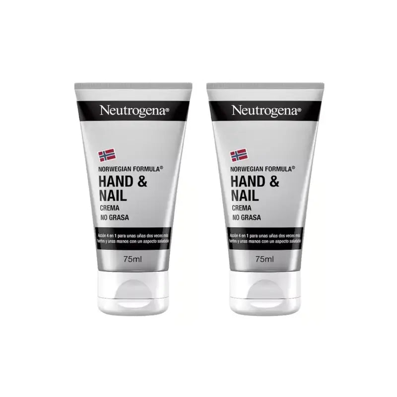 Neutrogena Hand & Nagel Creme, Reparatur & Stärkung, 2X75 Ml